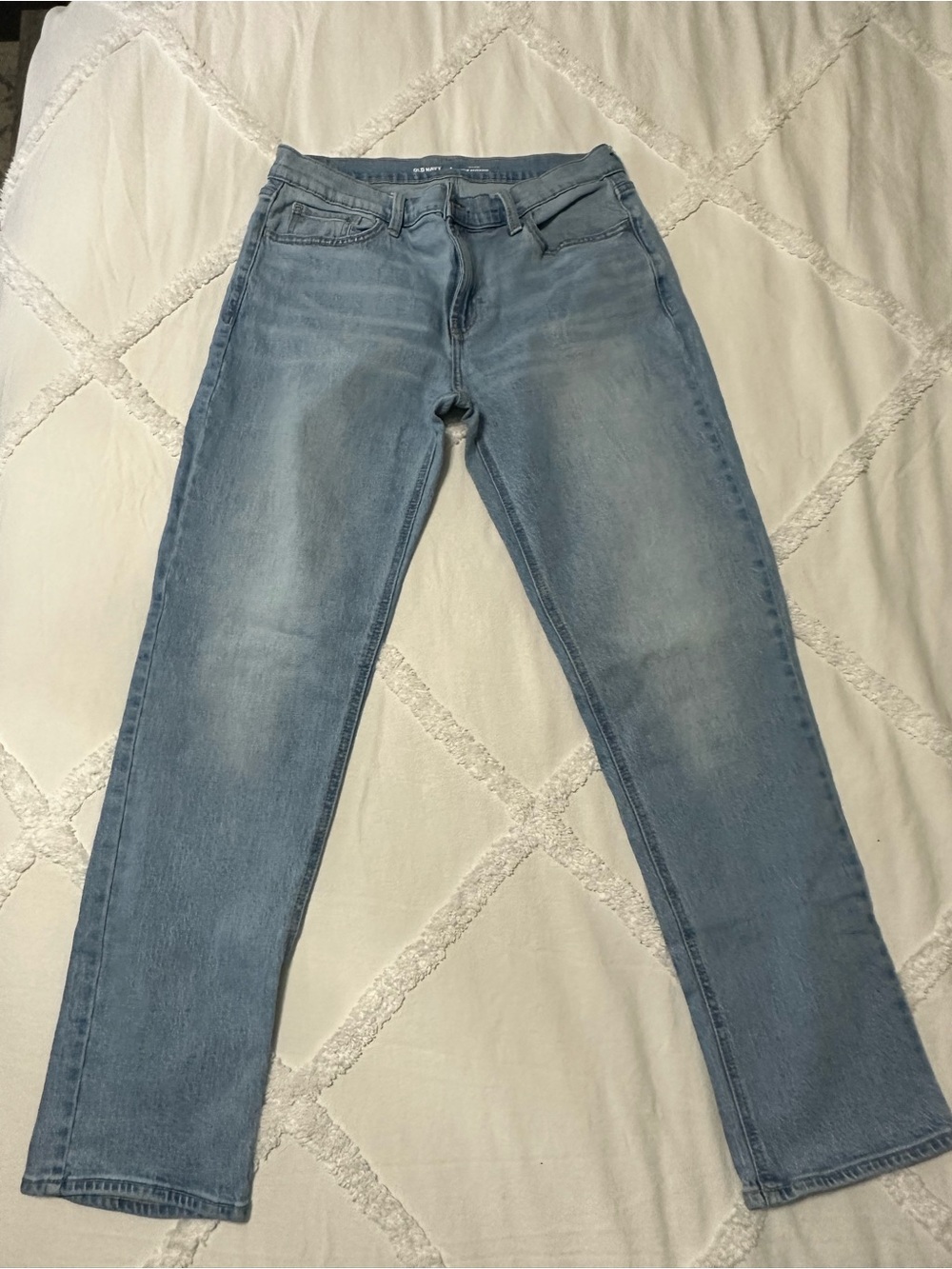 Old Navy Light Wash Straight Leg Jeans